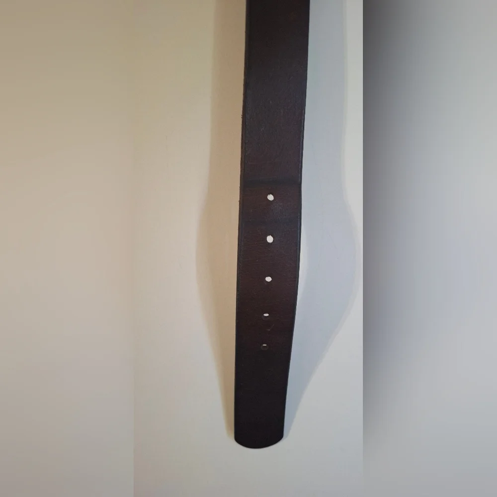 Banana Republic Brown‎ Leather Mens Belt Sz 36 Bogo Casual Office Profesional